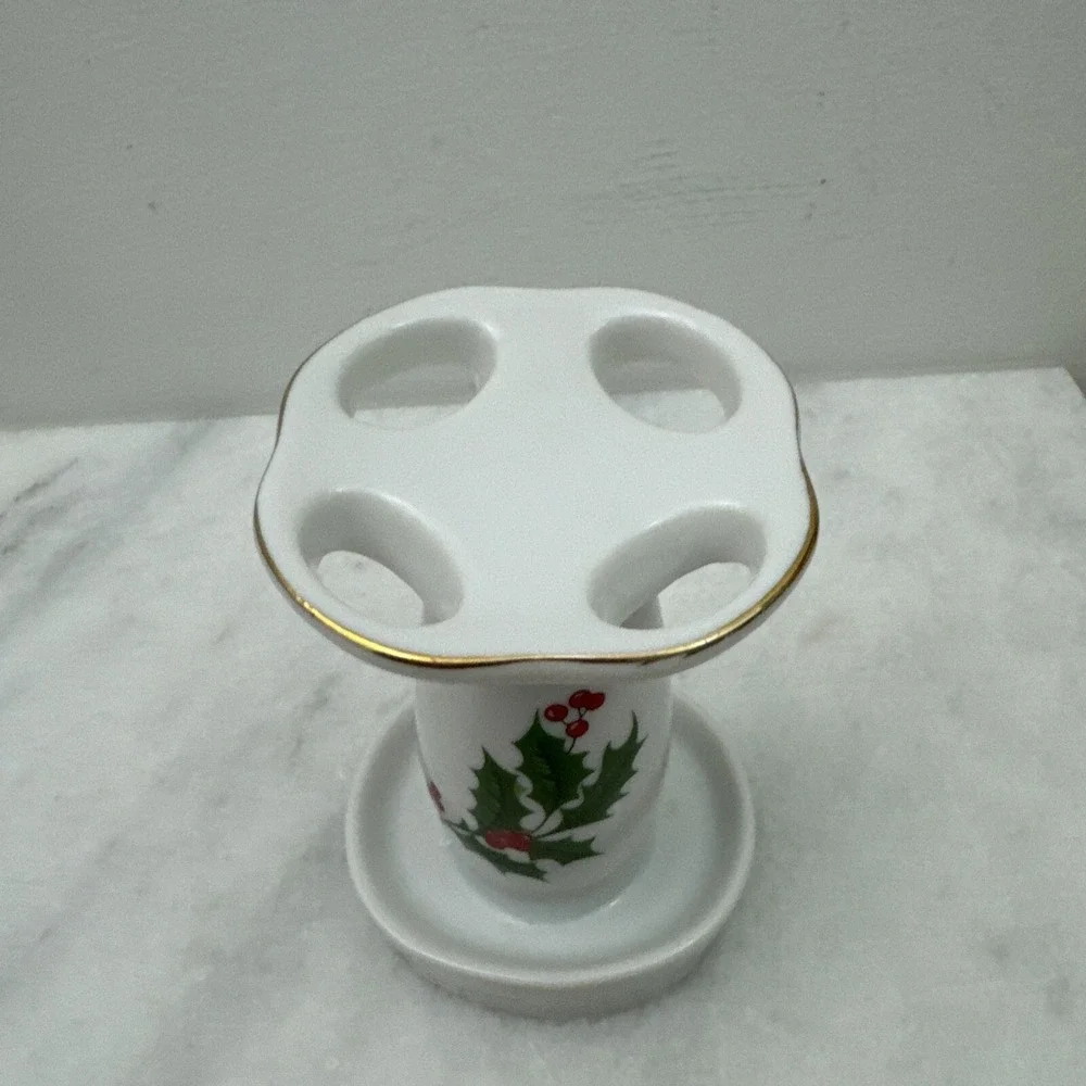 Vintage Porcelain Toothbrush Holder Japan